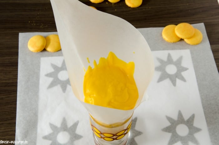 Tütchen bereit und gefüllt.