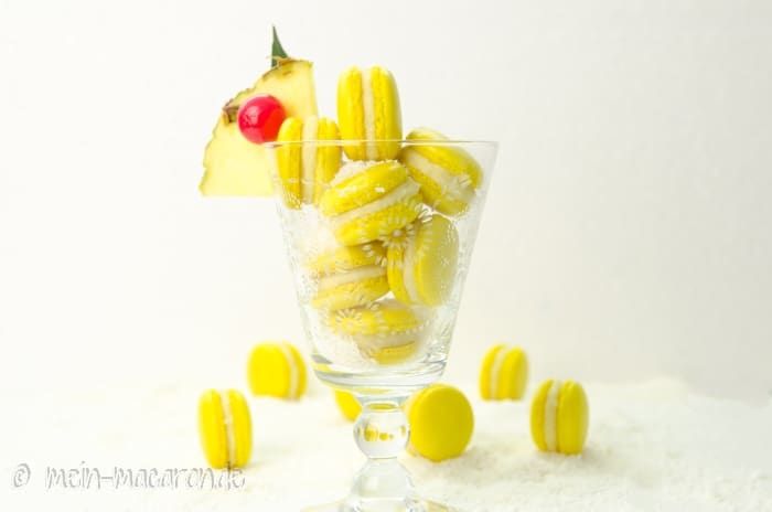 Rezept Ananas Macarons Pina Colada