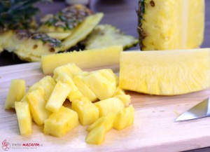 Ananas Marmelade selber machen.