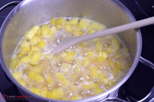 Ananas Marmelade selber machen.