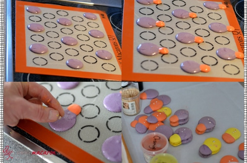 So bekommst du die Macarons in Form.