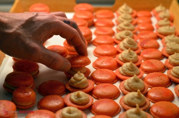 Bratapfel-Macarons
