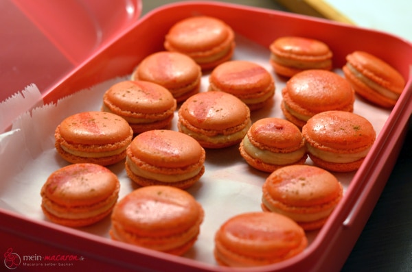 Bratapfel-Macarons