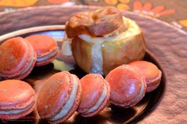 Bratapfel-Macarons