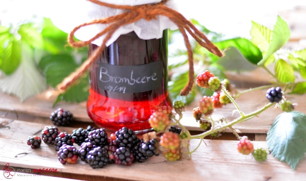 Brombeermarmelade selber machen.