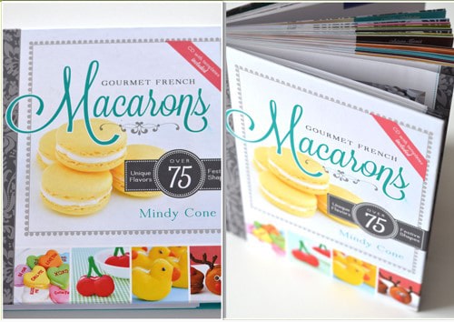 Das Buch "Gourmet French Macarons" von Mindy Cone.