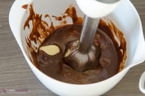 Rezept, Anleitung, Vollmilchganache mit Butterkeks und Vanille.