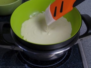 Champagner Ganache, Schritt 1