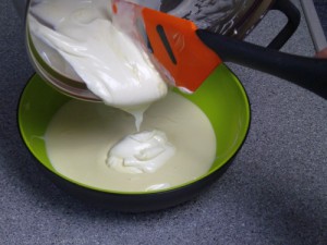 Champagner Ganache, Schritt 2