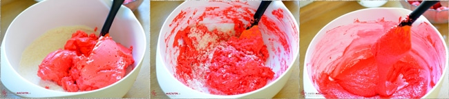Die Macaronage entsteht.