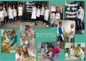 Macaron Backkurs, die Teilnehmerinnen.