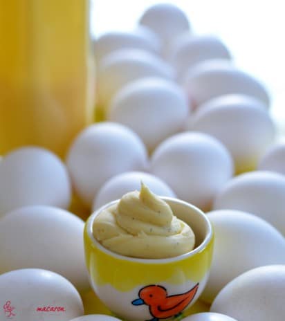 Eierlikör-Ganache mit Vanille