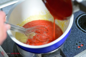 Erdbeercreme, Schritt 3