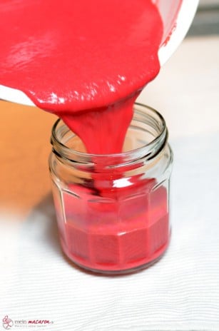 Erdbeercreme für Macarons