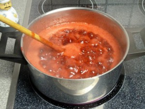 Erdbeermarmelade, Schritt 5
