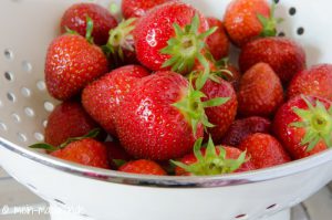 Erdbeermarmelade roh Flohsamen