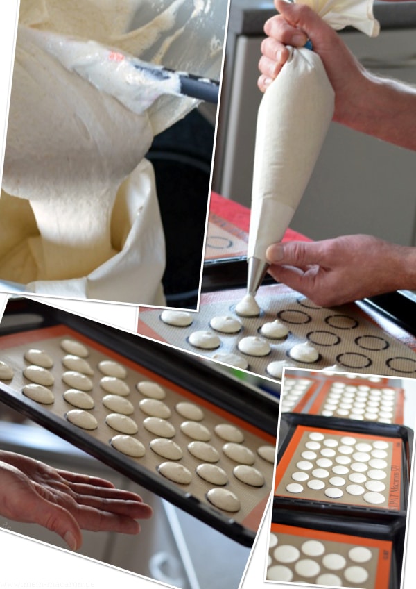 Erdnussmacarons Schritt 9-13