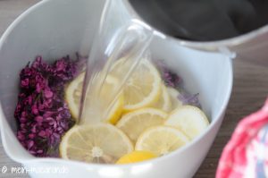 Rezept und Anleitung für Fliederblütensirup. Sirup aus Fliederblüten.