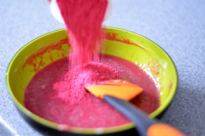 Himbeer-Ganache, Schritt 6
