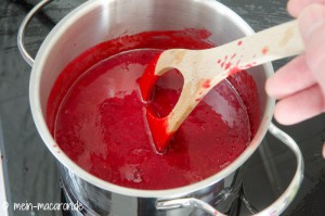 Himbeer-Marmelade selber machen ohne Kerne.Rezept und Anleitung Himbeerkonfituere.