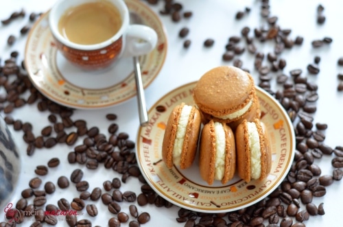 Grundrezept für Kaffee-Macarons