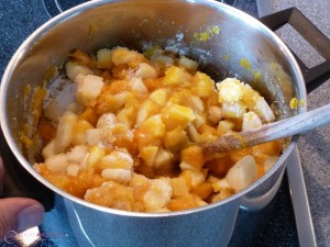 Kuerbis-Apfel-Marmelade