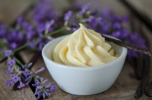 Lavendel-Vanillemousse