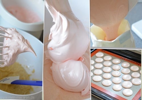 Die italienische Meringue in Hautfarbe.