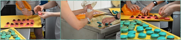 Macaron Backkurs, eindrücke.