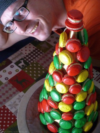 Macaron Pyramide Tannenebaum