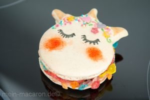 Macarons Rezept Einhorn Unicorn