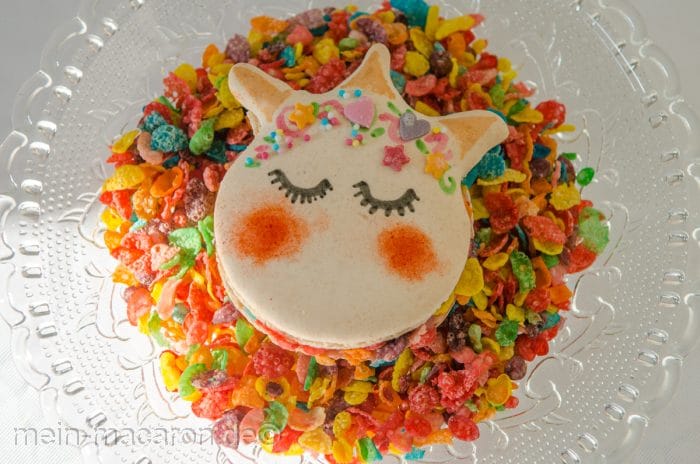 Macarons Rezept Einhorn Unicorn