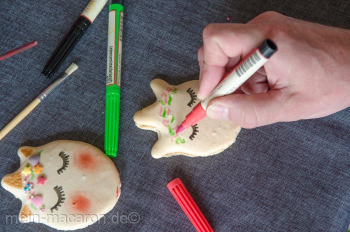 Macarons Rezept Einhorn Unicorn