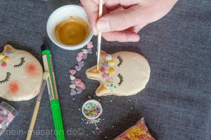 Macarons Rezept Einhorn Unicorn