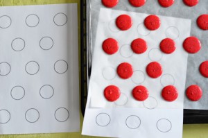 Macarons aufspritzen
