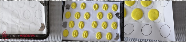 Collage Macaron Schablone