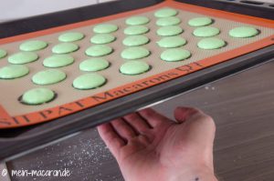 Rezept, Macarons aus Pinienkernen.