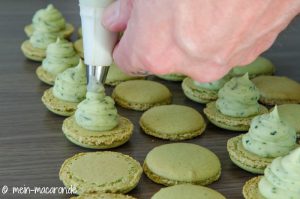 Rezept, Macarons aus Pinienkernen.