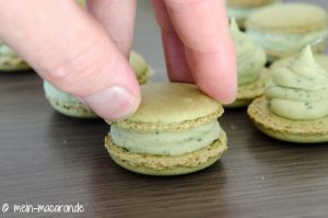 Rezept, Macarons aus Pinienkernen.