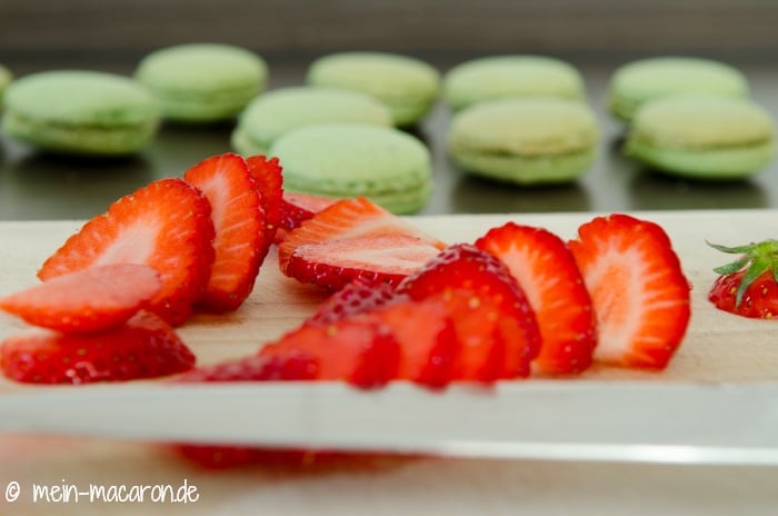 Rezept, Macarons aus Pinienkernen.