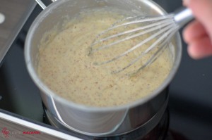Mandel-Buttercreme, Schritt 8.