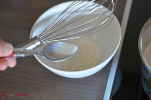 Mandel-Buttercreme, Schritt 3.