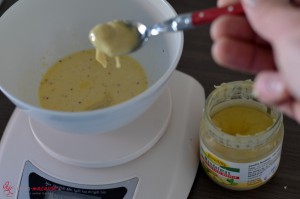 Mandel-Buttercreme, Schritt 4.