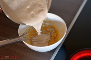 Mandel-Buttercreme, Schritt 6.
