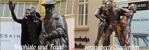 Vor dem Auerbachs Keller.