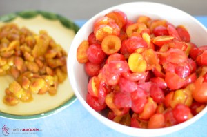 Mirabellen-Marmelade, waschen und entsteinen.