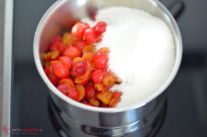 Mirabellen-Marmelade, Mirabellen + Gelierzucker