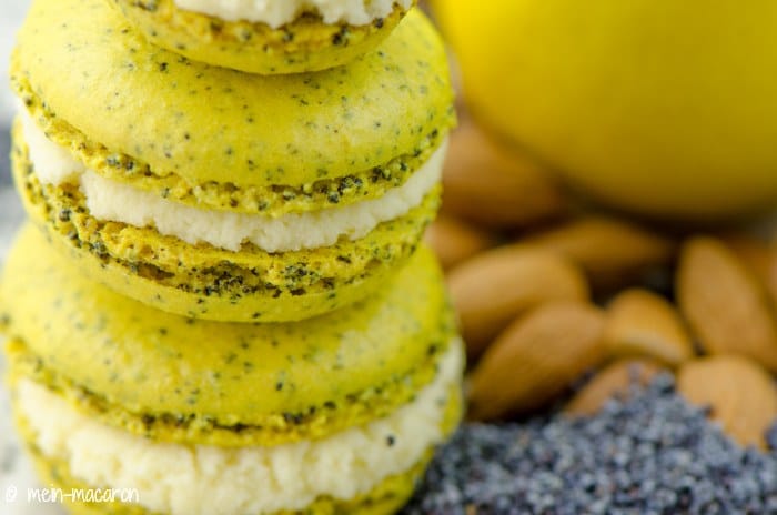 Mohn-Macarons, Rezept und Anleitung für ein Grundrezept.