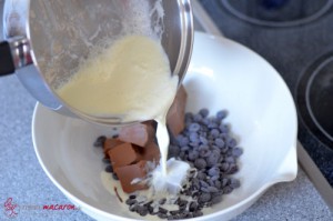 Nougat-Ganache, Schritt 3