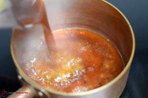Orangen-Karamell-Ganache